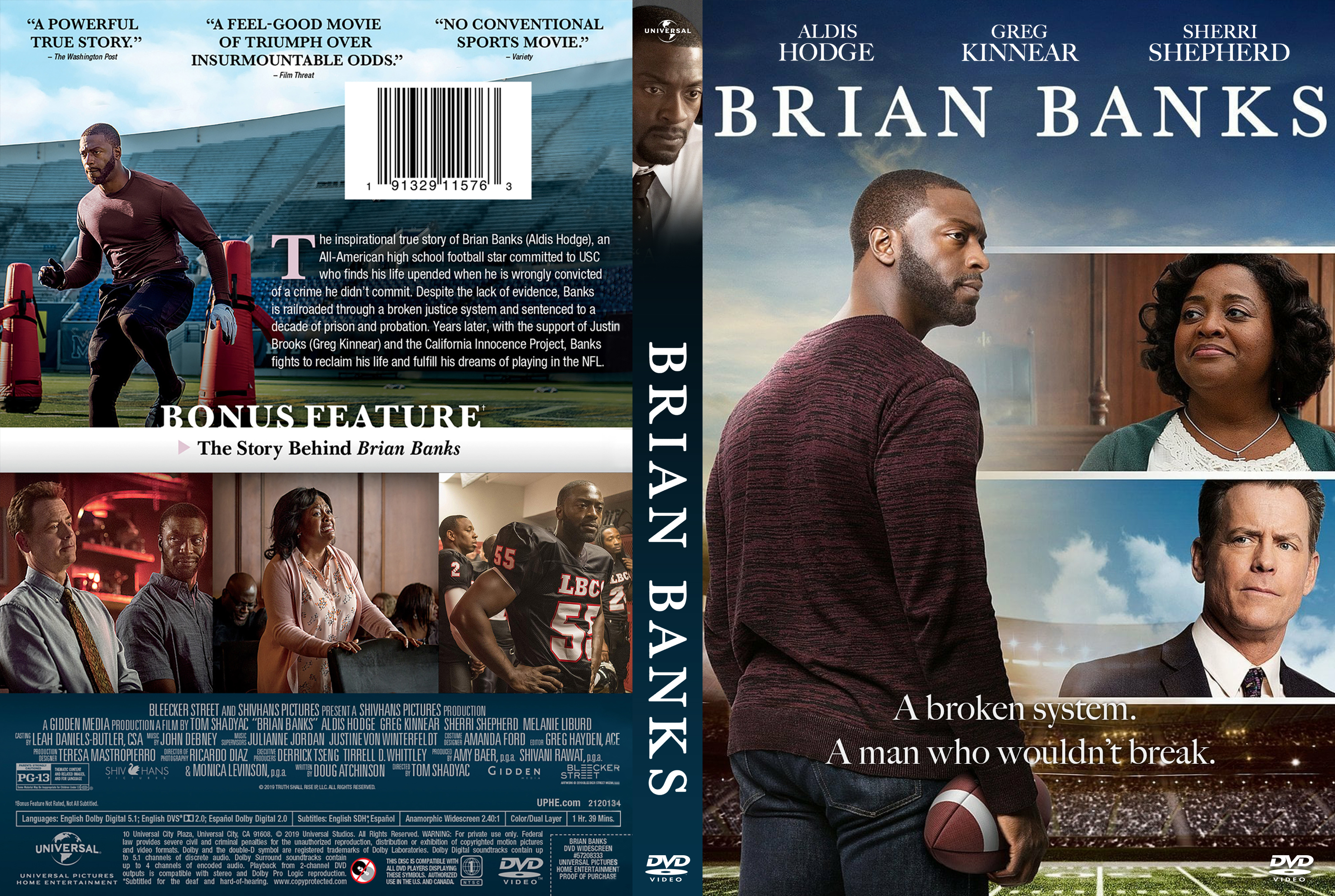Brian Banks Dvd Cover Cover Addict Free Dvd Bluray Covers And Movie Posters