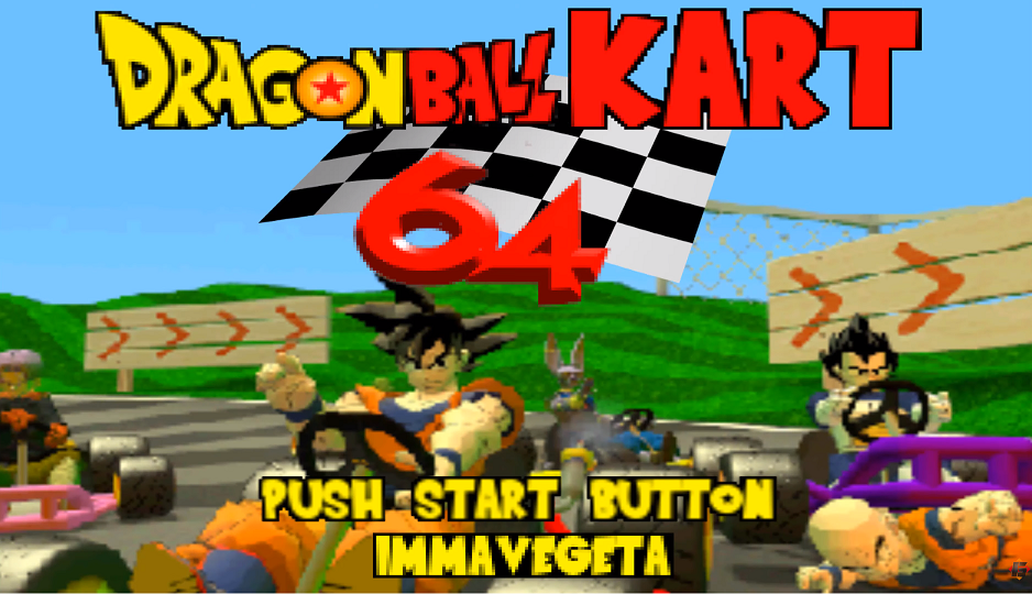 Dragon Ball Kart 64 N64 Rom Inmortal Games