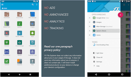 Aplikasi fx file explorer