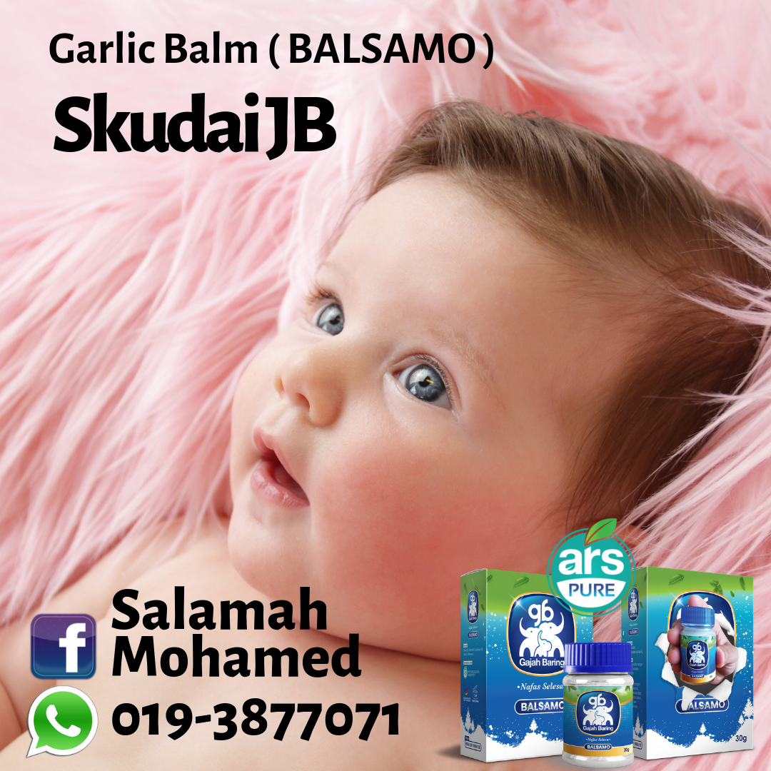 GARLIC BALM BALSAMO KINI SUPERHERO KELUARGA SAYA