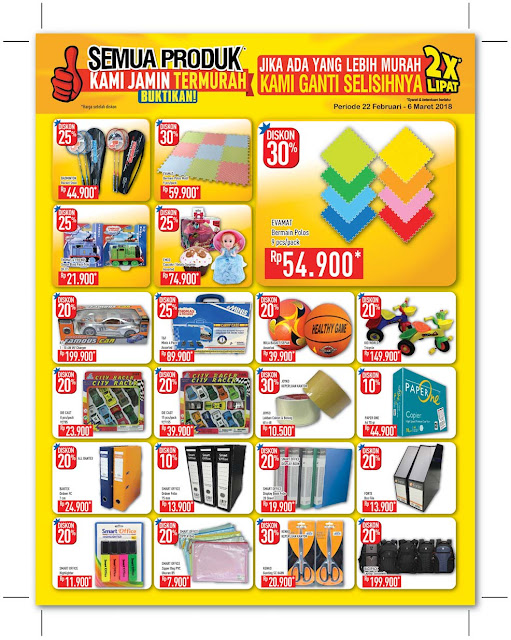 Katalog Promo HYPERMART Terbaru Periode 22 Februari - 06 Maret 2018