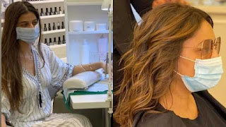 Suhana Khan gets her makeover done in Dubai salon