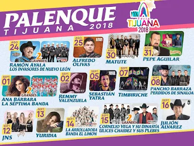 Cartelera Boletos palenque Tijuana