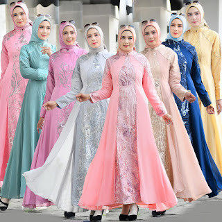 Busana Muslim Modern - Gaun 134