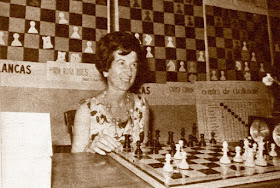 María Luisa Gutiérrez Blanco, campeona del IX Campeonato de España Femenino 1965