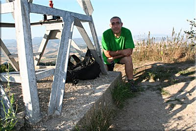 Zaldiaran mendiaren gailurra 978 m.  -  2009ko abuztuaren 15ean