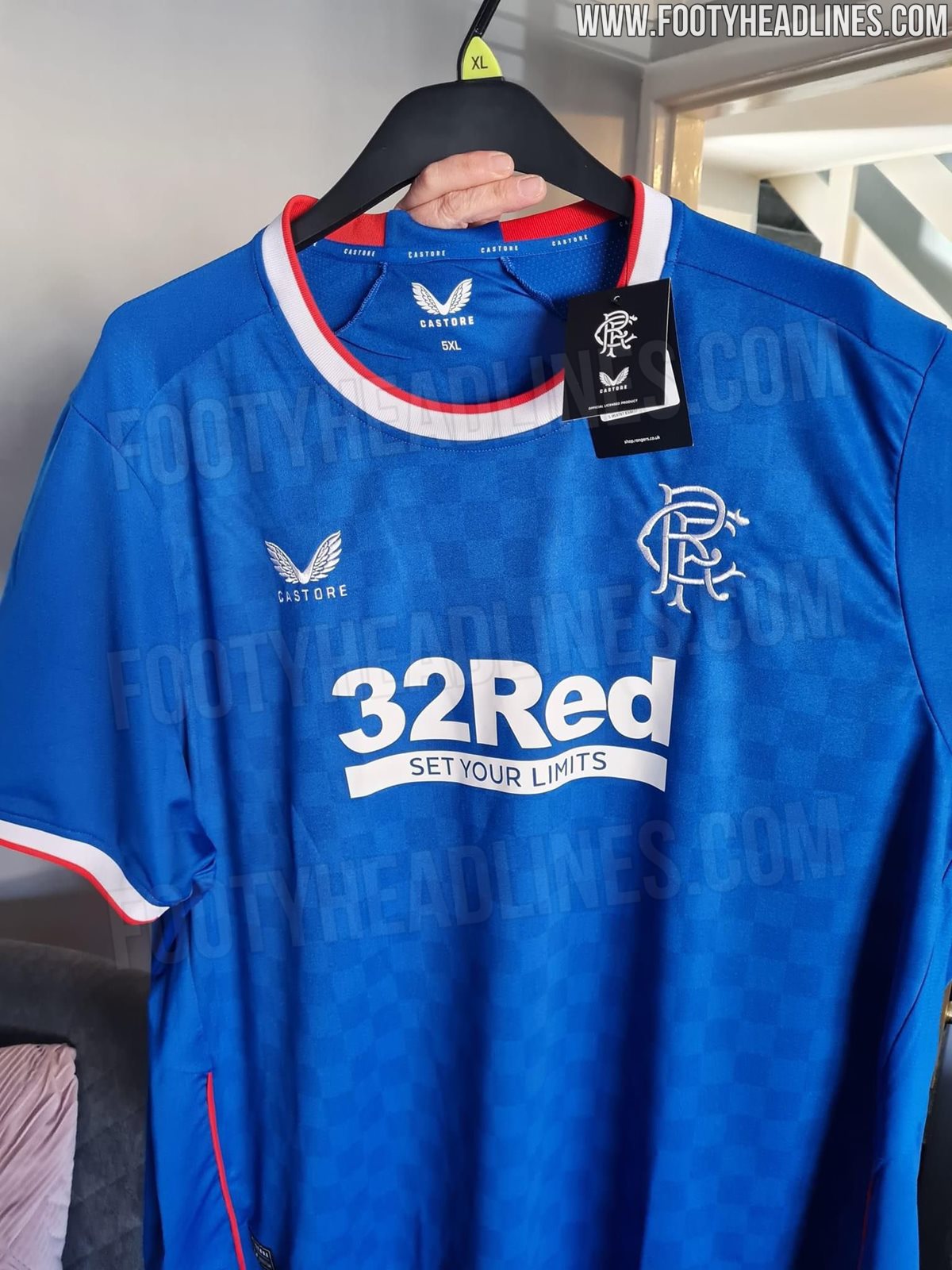Rangers release 2022-23 home shirt inspired by past kits