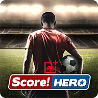 تحميل لعبة كرة القدم Score! Hero + الاكثر من رائعه مهكره (نقود غير محدوده) لاجهزة الاندرويد