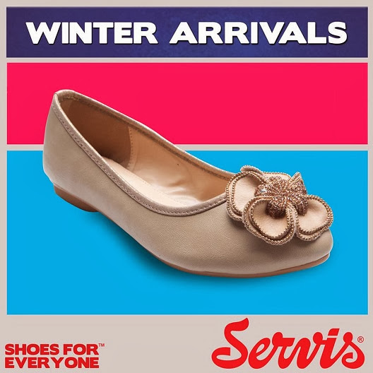 Servis New Winter Arrivals Foot Wear Collection 2013-14 For Men & Girl