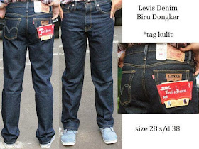 Celana Jean, celana jeans levis,celana jeans pria,celana jeans biru dongker