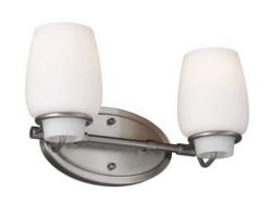 Two Light Vanity Fixture Lighting Jacksonville, FL