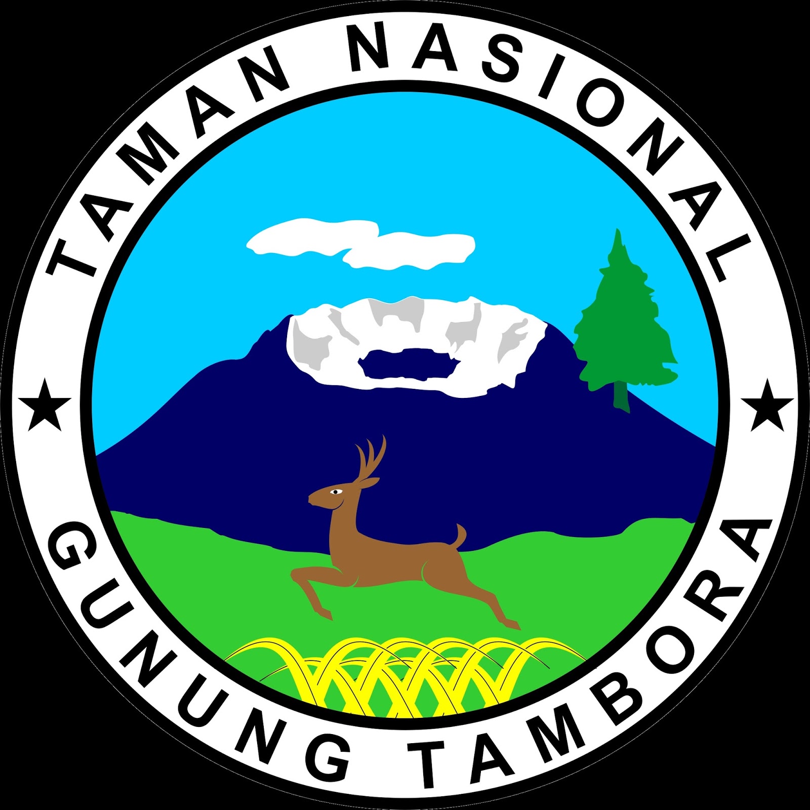 Tamboraku Blogspot: Logo Taman Nasional Gunung Tambora (TNGT)