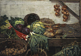 The Vegetable Stall William York MacGregor Glasgow Boys