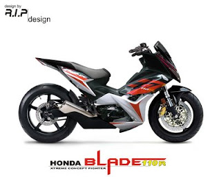 Honda Blade Fighter Modification