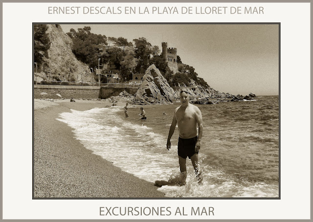 LLORET DE MAR-EXCURSIONES-PLAYA-DESCANSAR-SALUD-RELAX-FOTOS-PINTOR-ERNEST DESCALS-