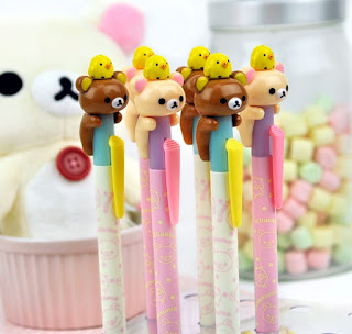 rilakkuma school supplies at CoolPencilCase.com