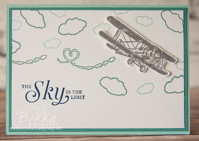 How To Make the Propeller on the Plane From The Sky Is The Limit Stamp Set Look Like It is Moving