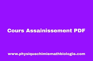 Cours Assainissement PDF