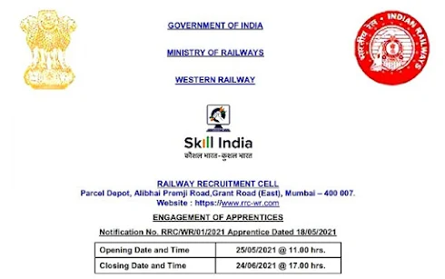 western railway recruitment