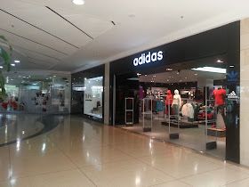 A Christmas-less Adidas store in Bogotá, Colombia.