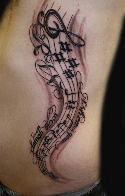 60 ideias de Tatuagens para os amantes da música