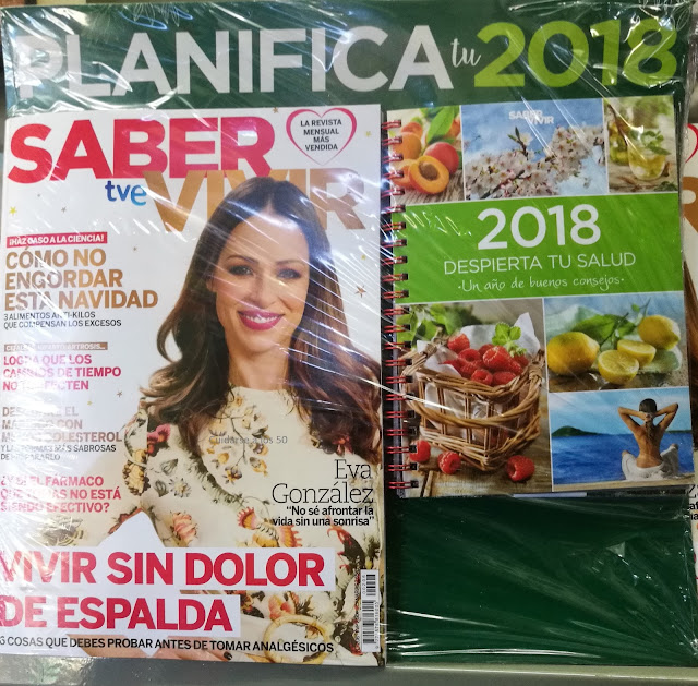 Revista Saber vivir con regalo diciembre 2017