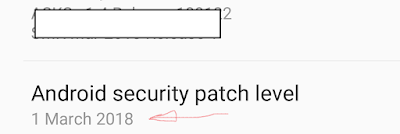 Outdated android security patch level @ruralict.com