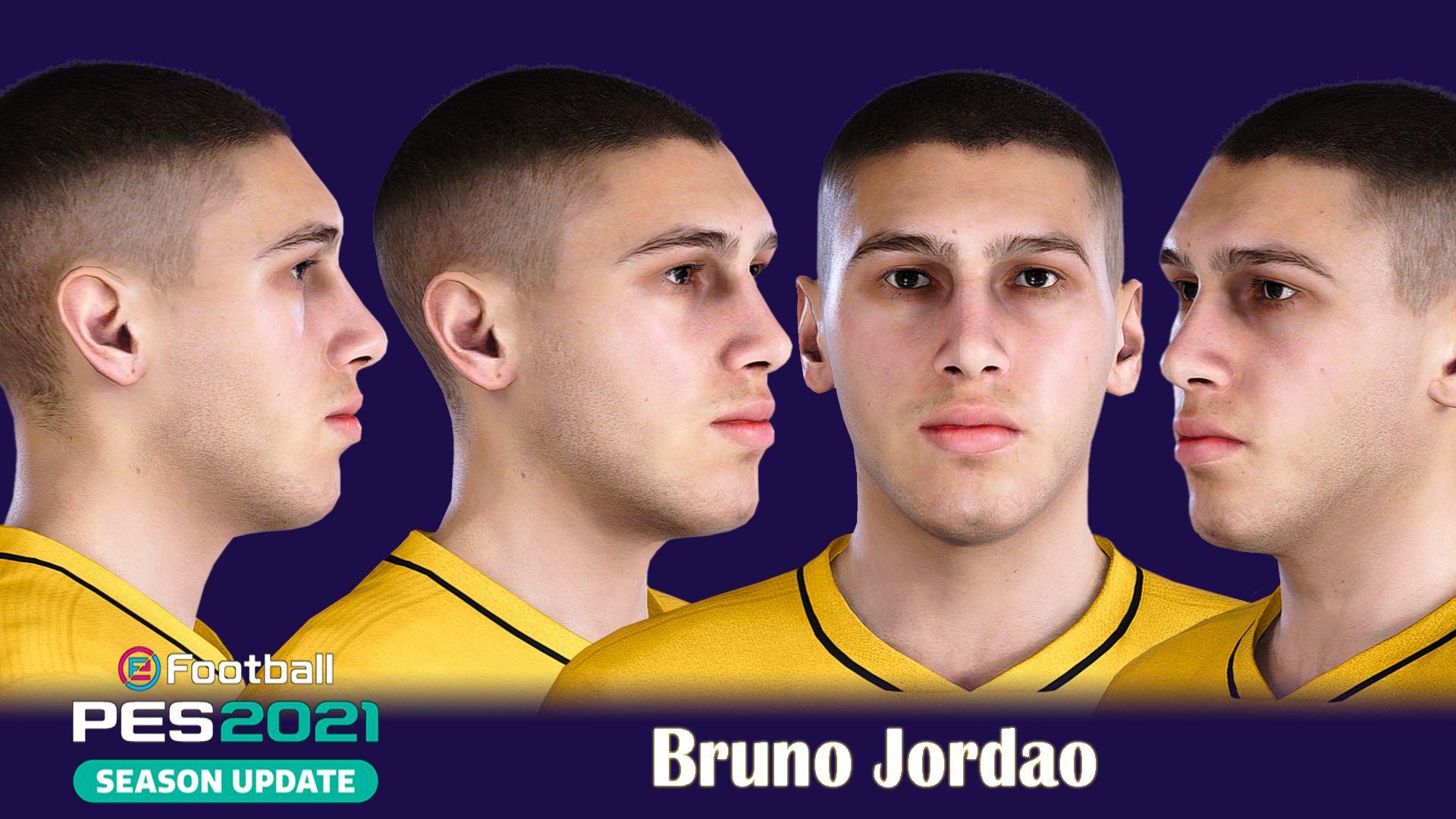 PES 2021 Bruno Jordao Face by deNv​