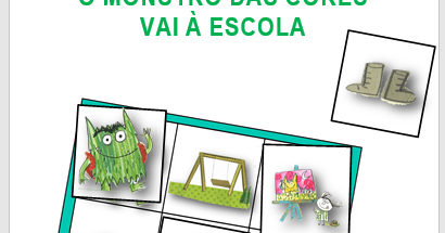 O monstro das cores vai á escola