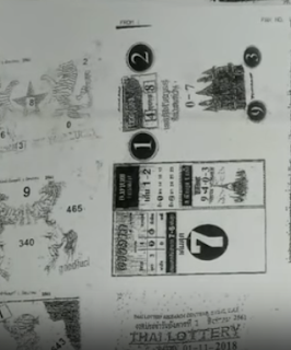 Thai Lottery Second Papers For 16 November 2018