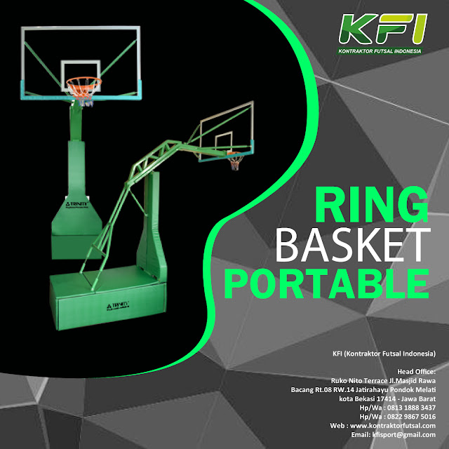 Jasa Pembuatan Ring Basket Portable Dewasa