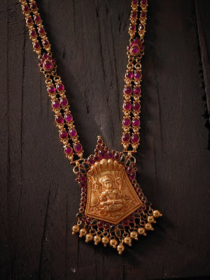 ... jewellery coated with gold from Kushal's fashion jewellery,Bangalore