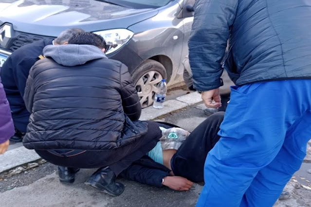 Un hombre intento ahorcarse en la via publica en Ushuaia