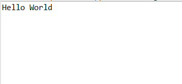Sample program of java
