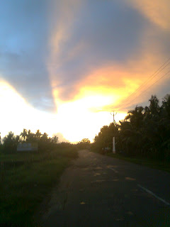 this most beautiful sunset shots in a rainy day taken from kuttanadu alappuzha near pampa backwaters kerala having a great look