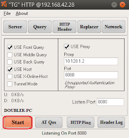 TG HTTP - Start - GP Free Net For PC