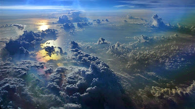 Visión de las nubes desde el espacio