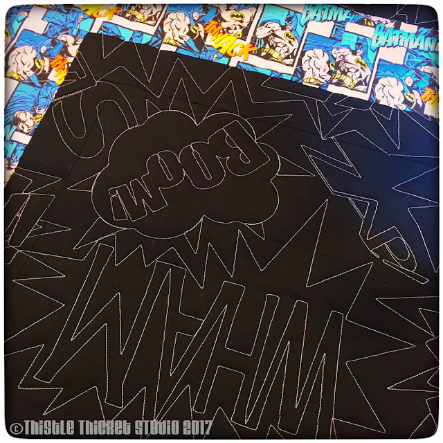 Thistle Thicket Studio, Lego Batman quilt, Lego Batman, Batman, super hero quilt, super heroes