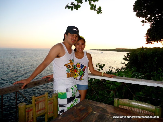 ed and Lady in Bohol Bee Farm