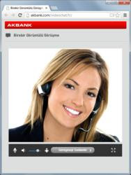 Vidéo-tchat Akbank