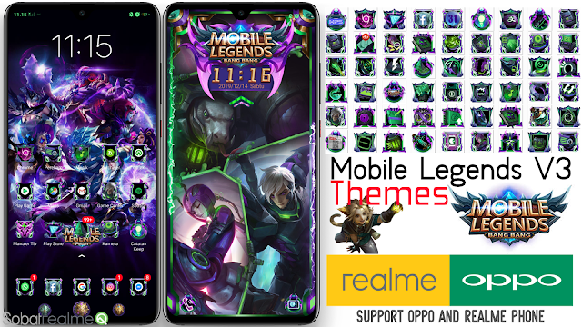 Mobile Legends V3 Premium Themes for OPPO & Realme - GSMZee