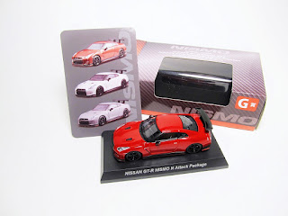 Kyosho NISMO Collection Series(Lottery): Prize "G" Red Nissan GT-R NISMO N Attack Package