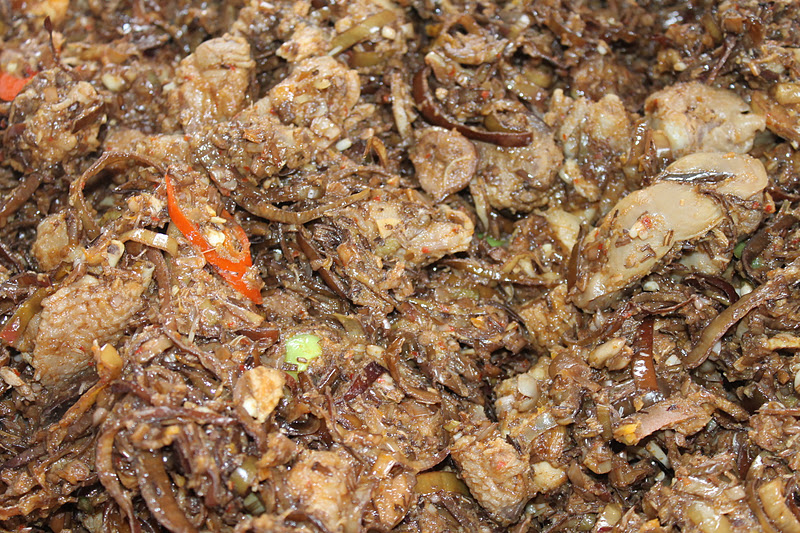 Masak Teresek Jantung Pisang - Azie Kitchen