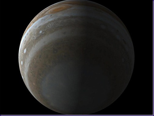 Juno south pole