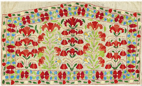 uzbek suzani, uzbekistan embroidery, uzbek traditional textiles