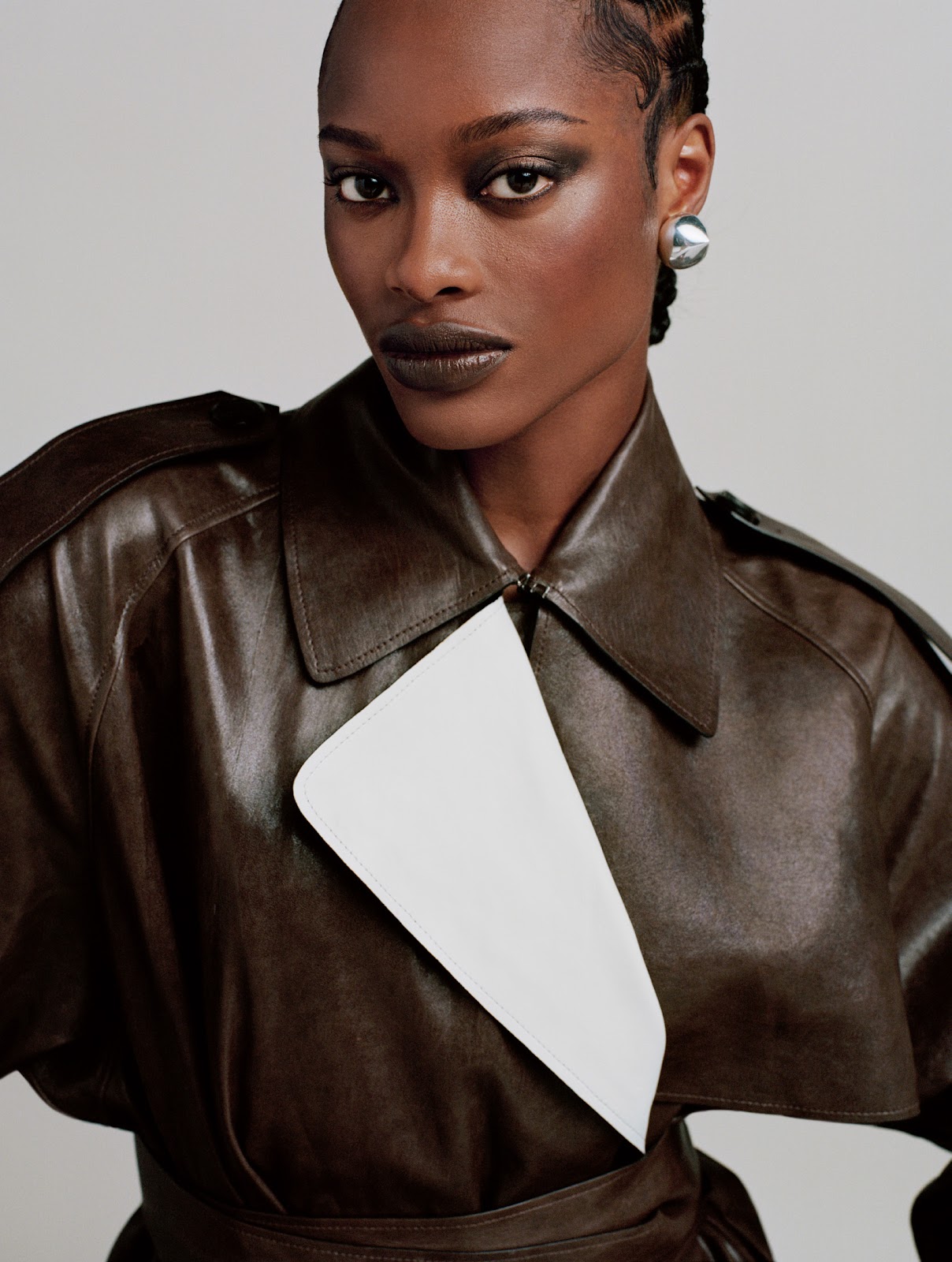 Mayowa Nicholas in Elle UK November 2023 by Ronan McKenzie