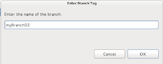 enter new CVS branch name