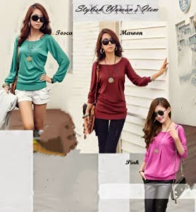 baju korea murah bahan spandek