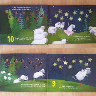 dix petites etoiles, livre pour enfant pour dormir, se dire bonne nuit et faire de beaux rêves et compter les moutons
