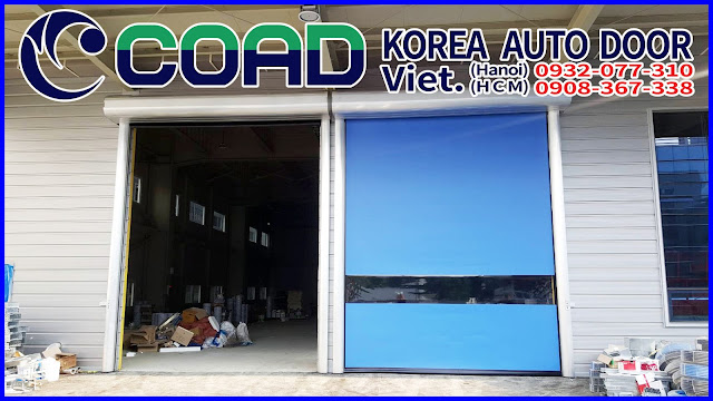 Cửa cuốn tốc độ cao, cửa cuốn công nghiệp, cửa cuốn nhanh, COAD